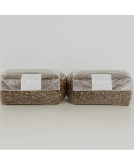 Sustratos estériles para cultivo de hongos (2 x 1300 g)