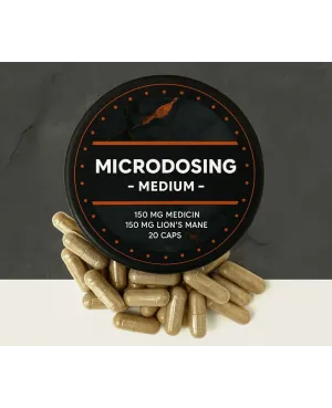 🍄 Microdosing  20 cápsulas | Hongos para microdosificación - Claridad mental y bienestar